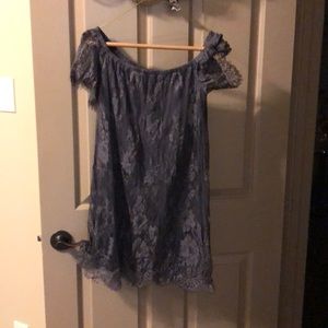 Off the shoulder dress